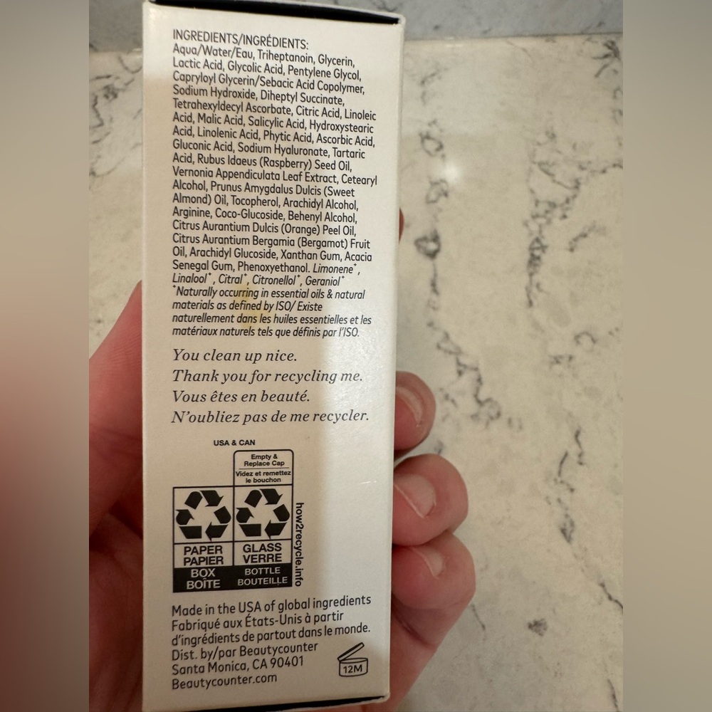 Beauty counter counter+ Overnight Resurfacing Peel new in box - Picture 4 of 4